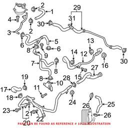 Audi HVAC Heater Control Valve 4H0121670A